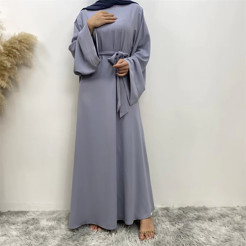 Luxury Turkish-Style Abaya for Women – Modest Ramadan Maxi Kaftan Dress