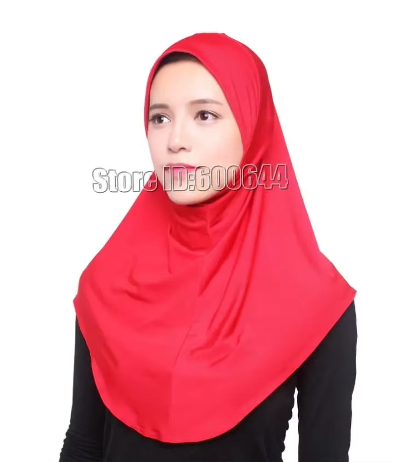 Elegant Floral Ice Silk Hijab for Women - Stylish Muslim Scarf & Arab Shawl