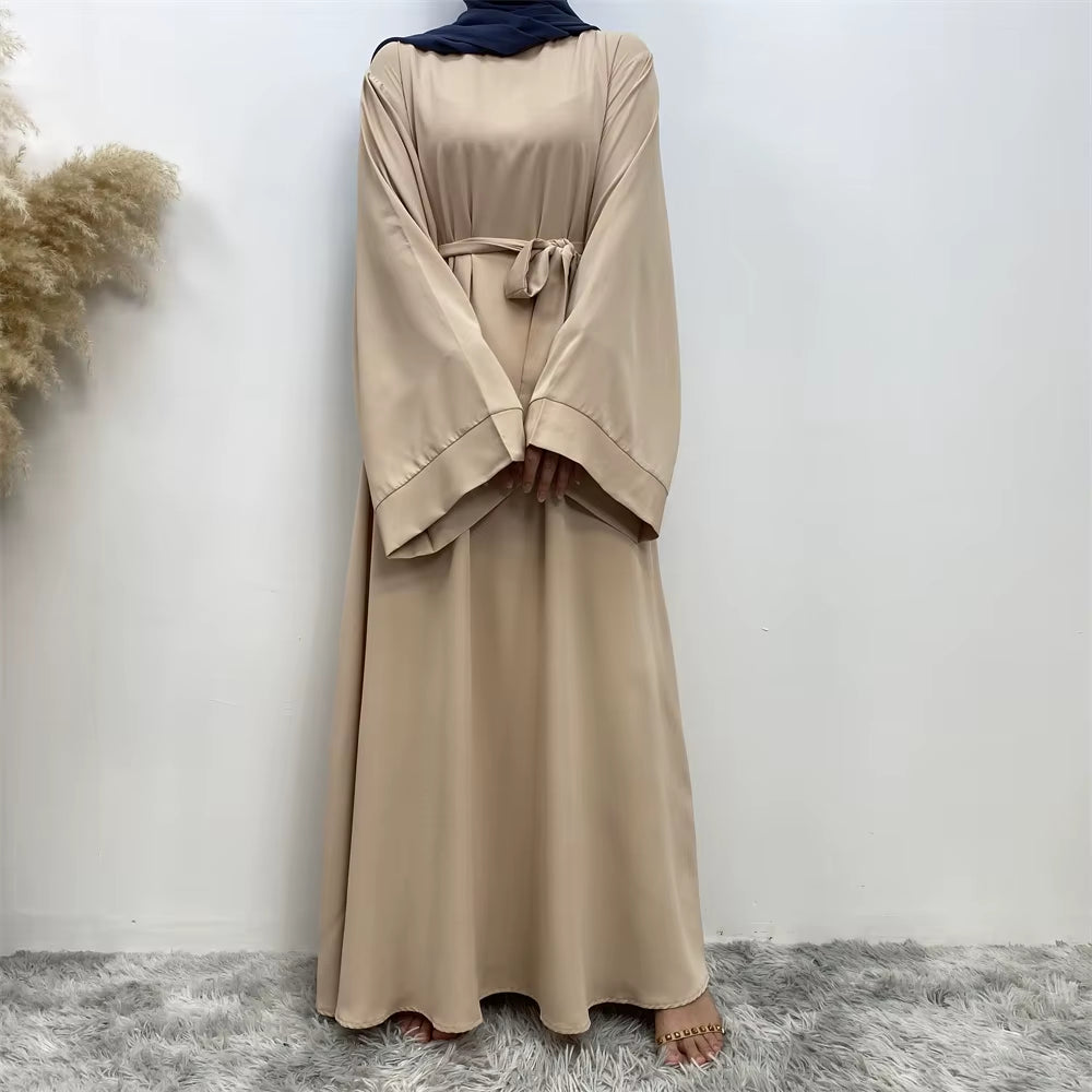 Luxury Turkish-Style Abaya for Women – Modest Ramadan Maxi Kaftan Dress