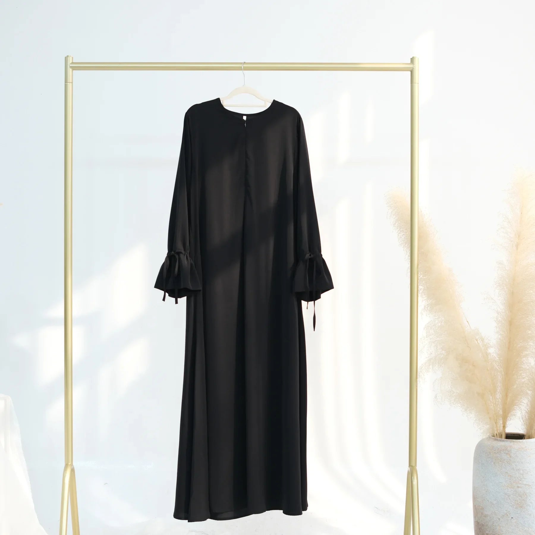 Elegant Ramadan Abaya for Muslim Women - Modest Dubai Style Dress 2025, Perfect for Islamic Events and Church Gatherings