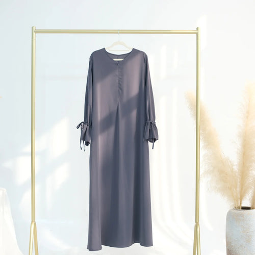 Elegant Ramadan Abaya for Muslim Women - Modest Dubai Style Dress 2025, Perfect for Islamic Events and Church Gatherings